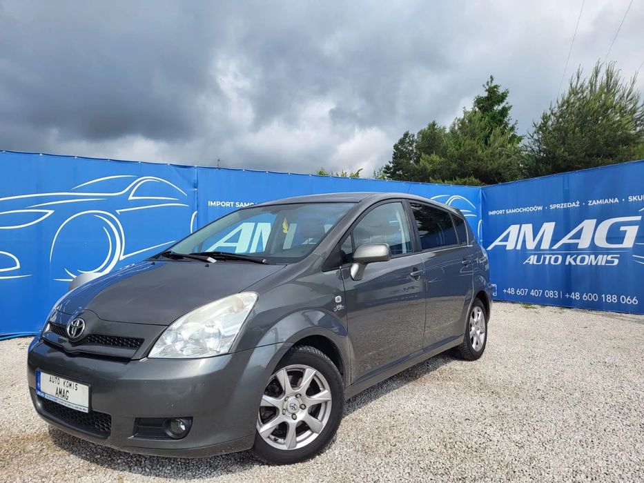 Toyota Corolla Verso 7-osobowy*2xKluczyk*Serwisowany*Klima*Radio*Gwarancja w cenie*