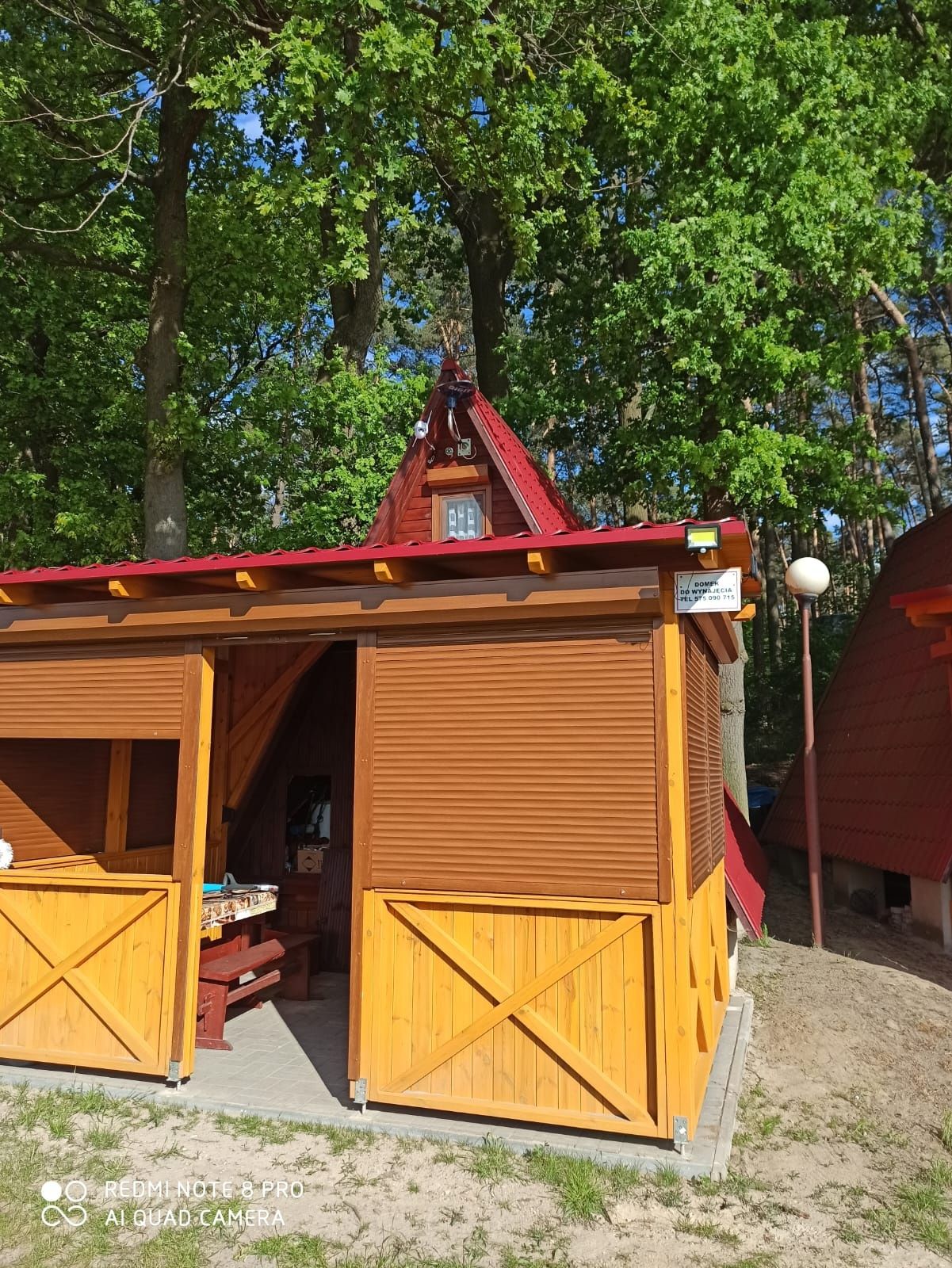 Domek do wynajęcia nad jeziorem w Lginiu