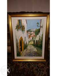 Quadro a óleo Castelo de Vide