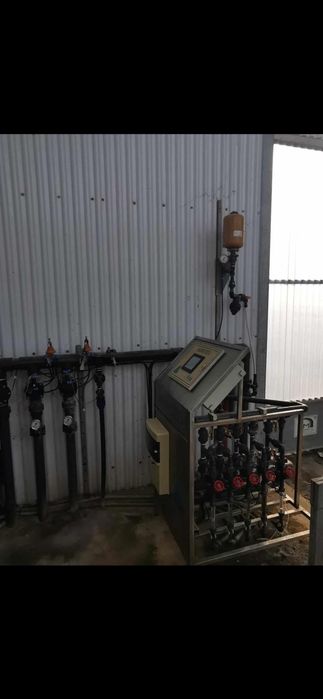 Estufa agricola de hidroponia