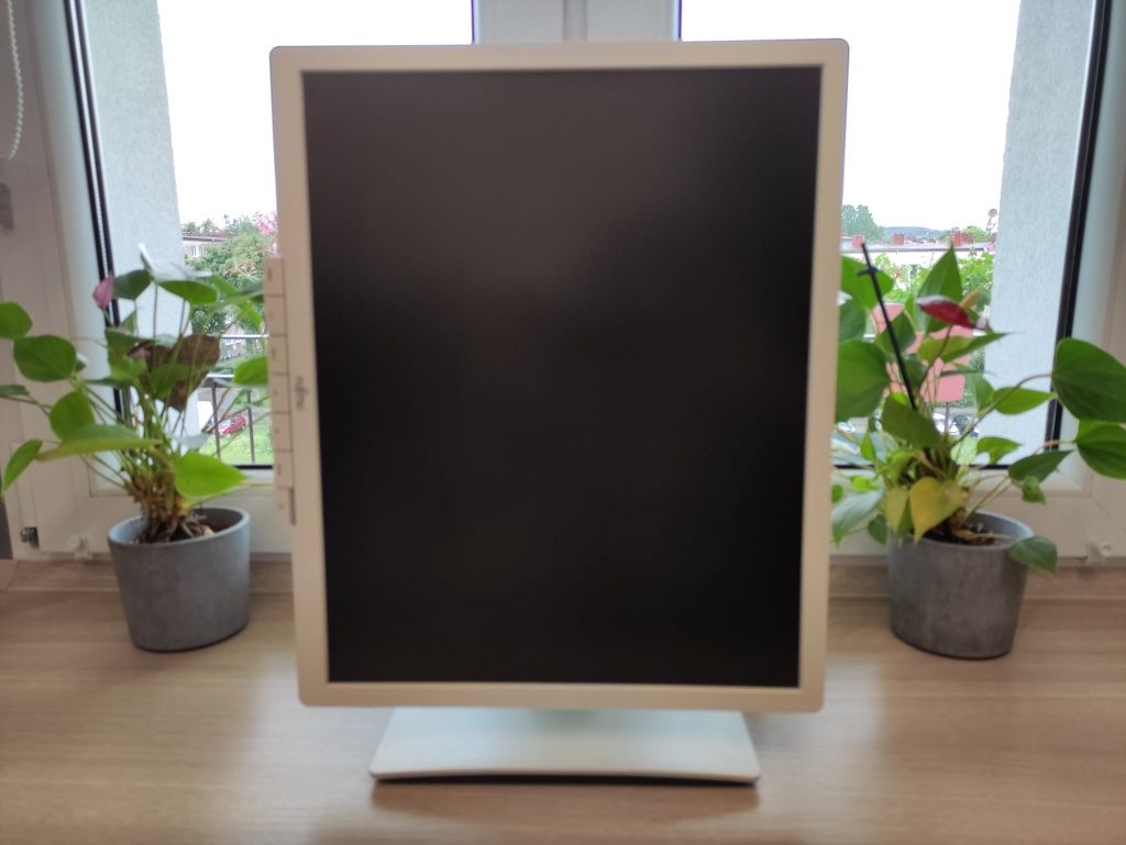 Monitor LCD Fujitsu - Siemens 19" z podświetleniem LED i wbudowanym gł