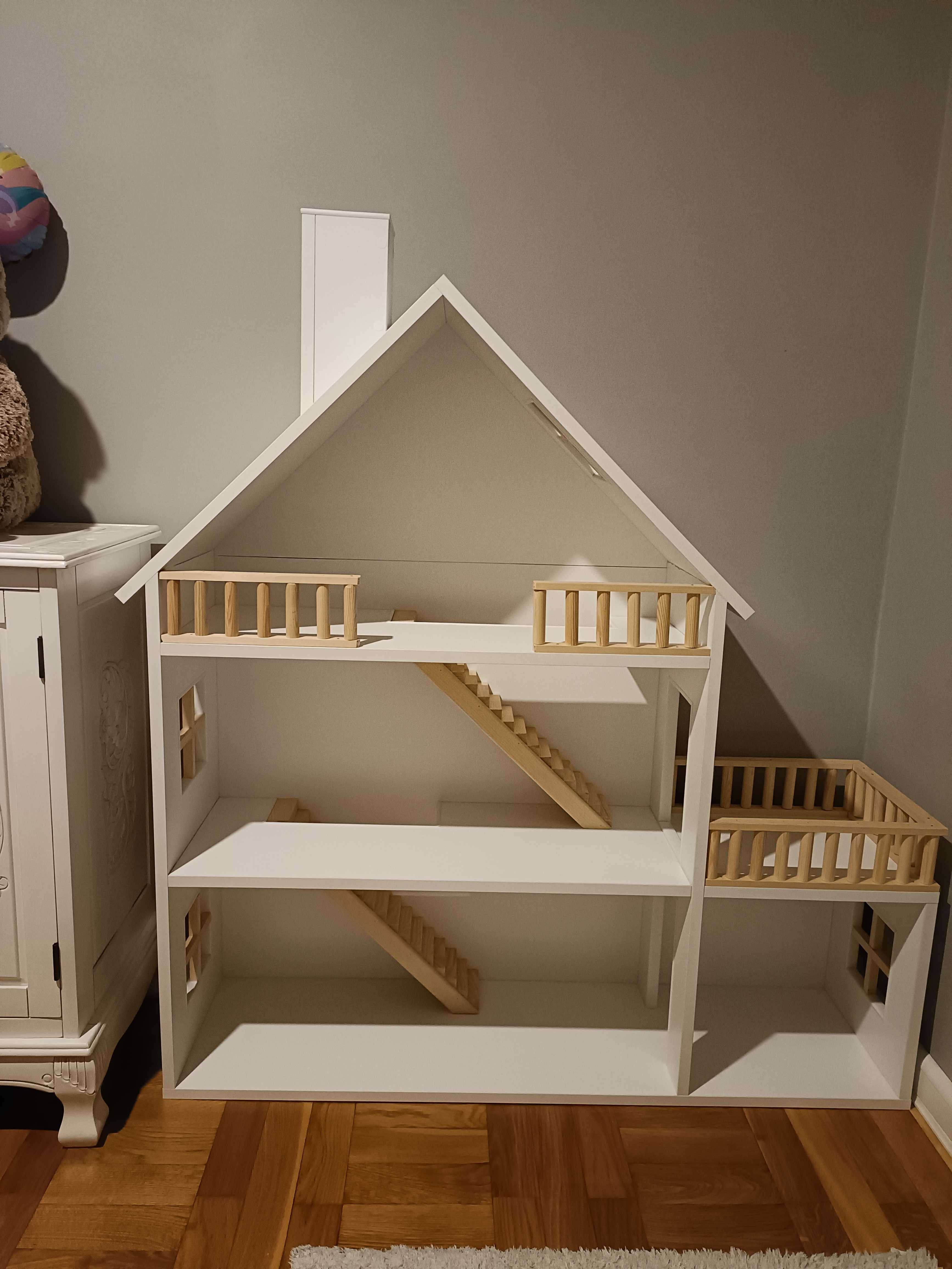 Regał typu dom domek dla lalek