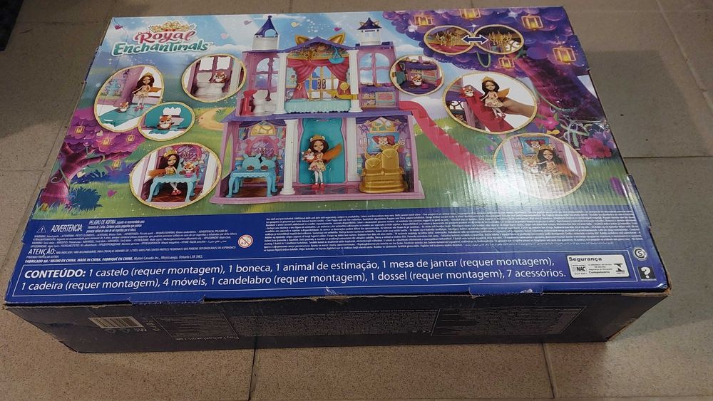 Zestaw Królewski pałac z lalką , mikołajki , Nowe