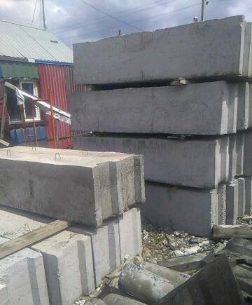 Блоки фундаментні фбс жбі плити перекриття заборні дорожні