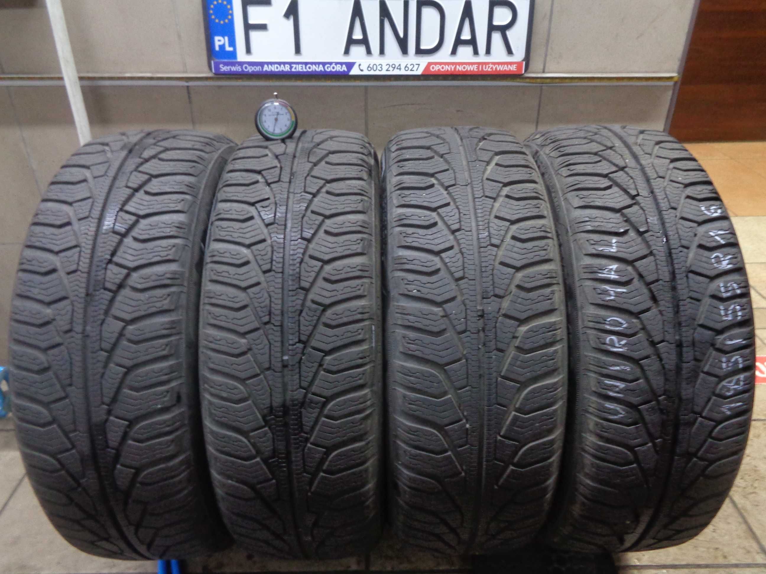 4szt. 185/55R16 UNIROYAL MS Plus 77 , Opony Zimowe , ANDAR