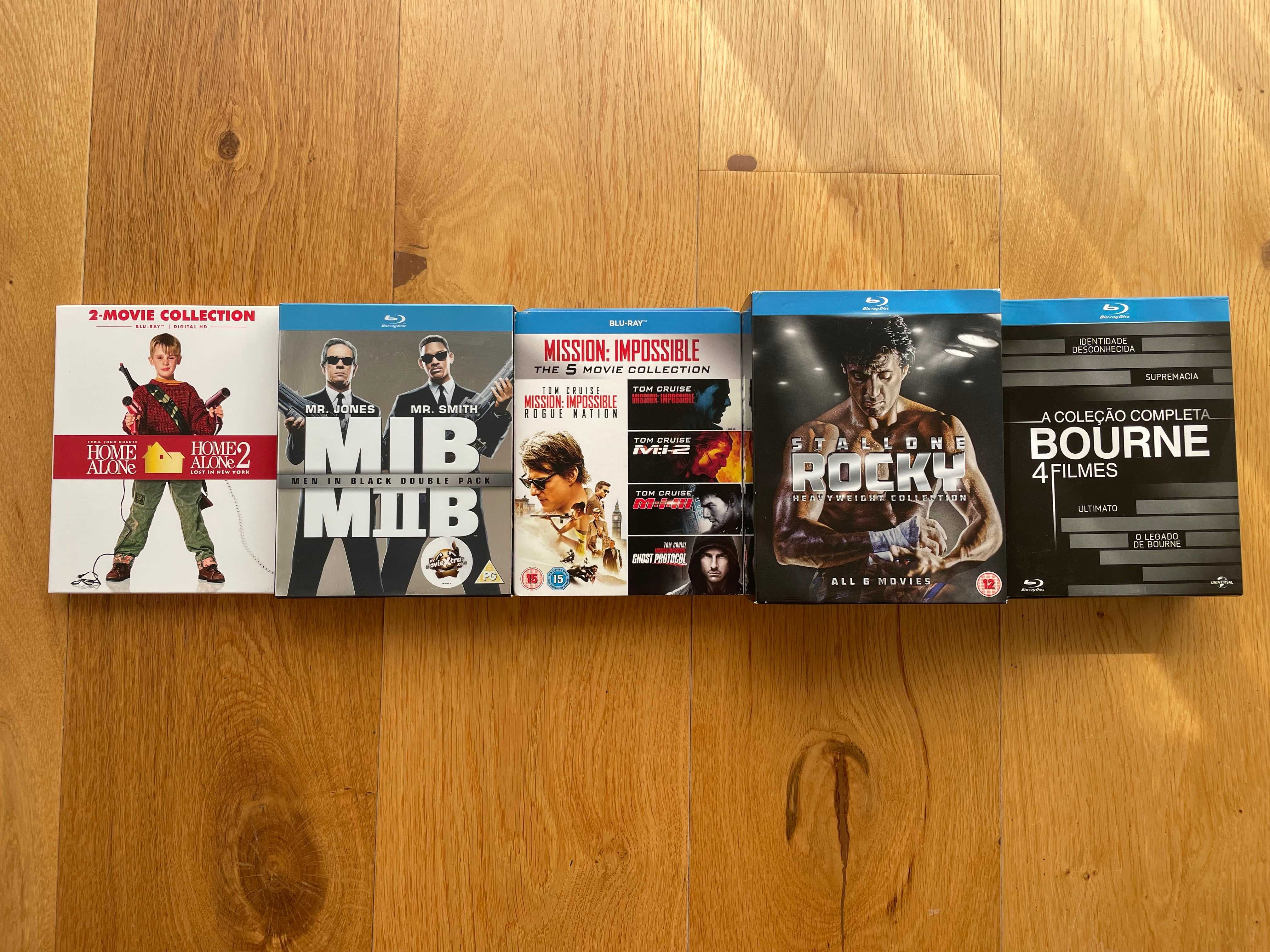 Vários filmes blu-ray/bluray