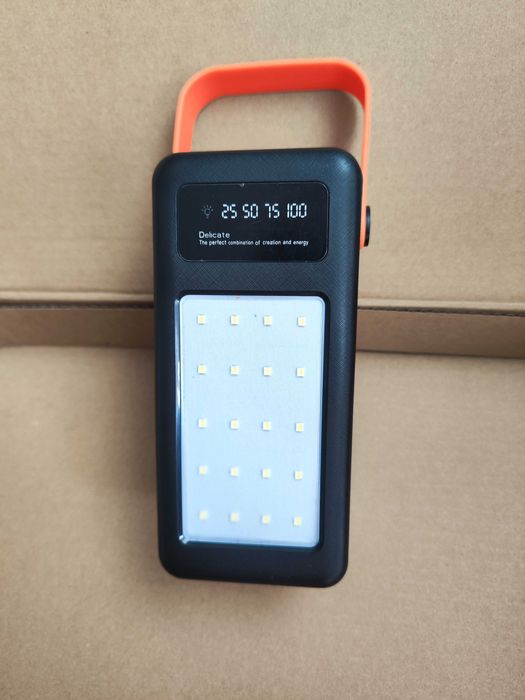 Корпус повербанка на 21 АКБ 18650+фонарь, ночник, 22.5W зарядка QC PD