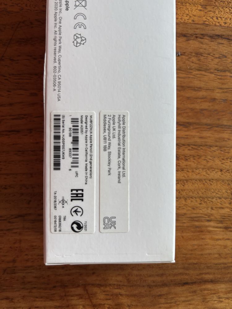 Apple Pencil 2 generacji