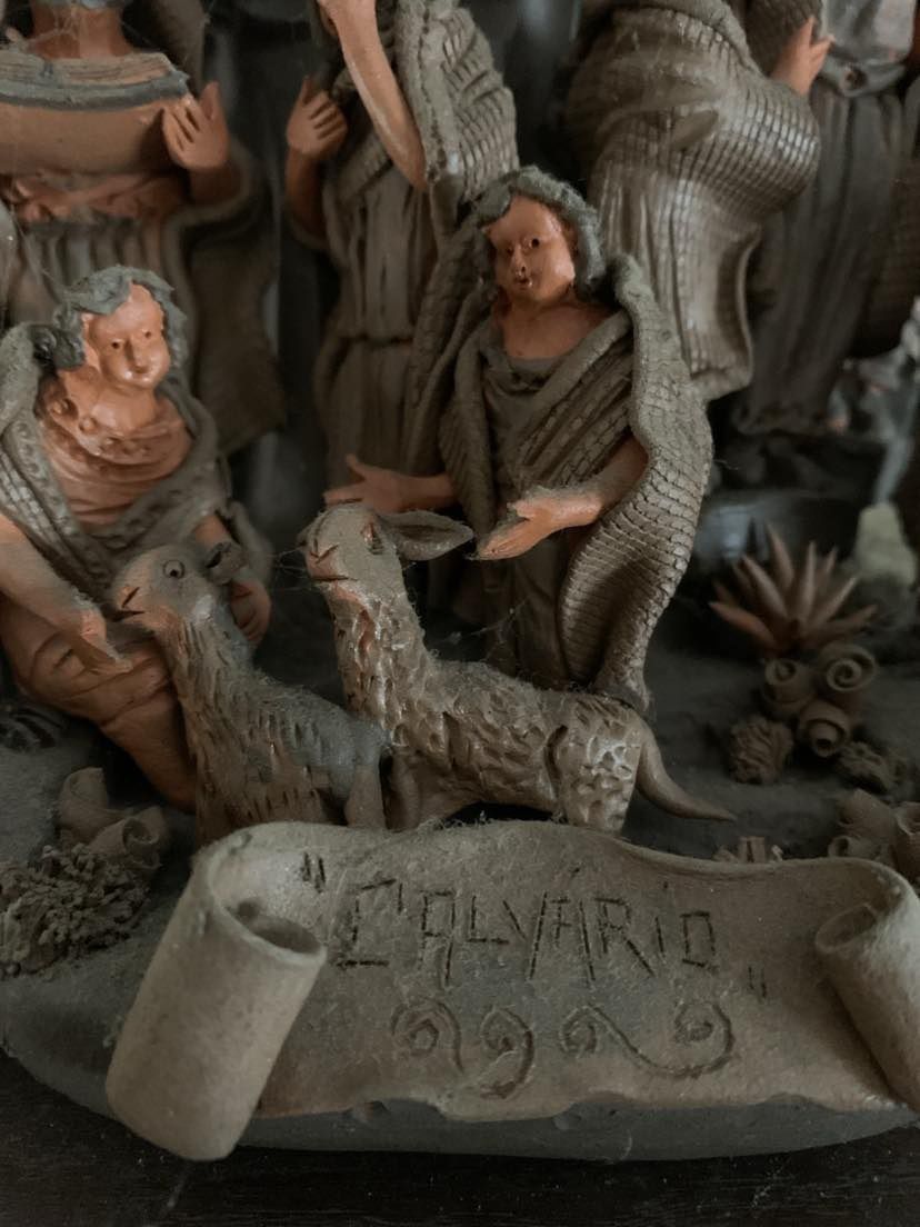 Calvário em Cerâmica