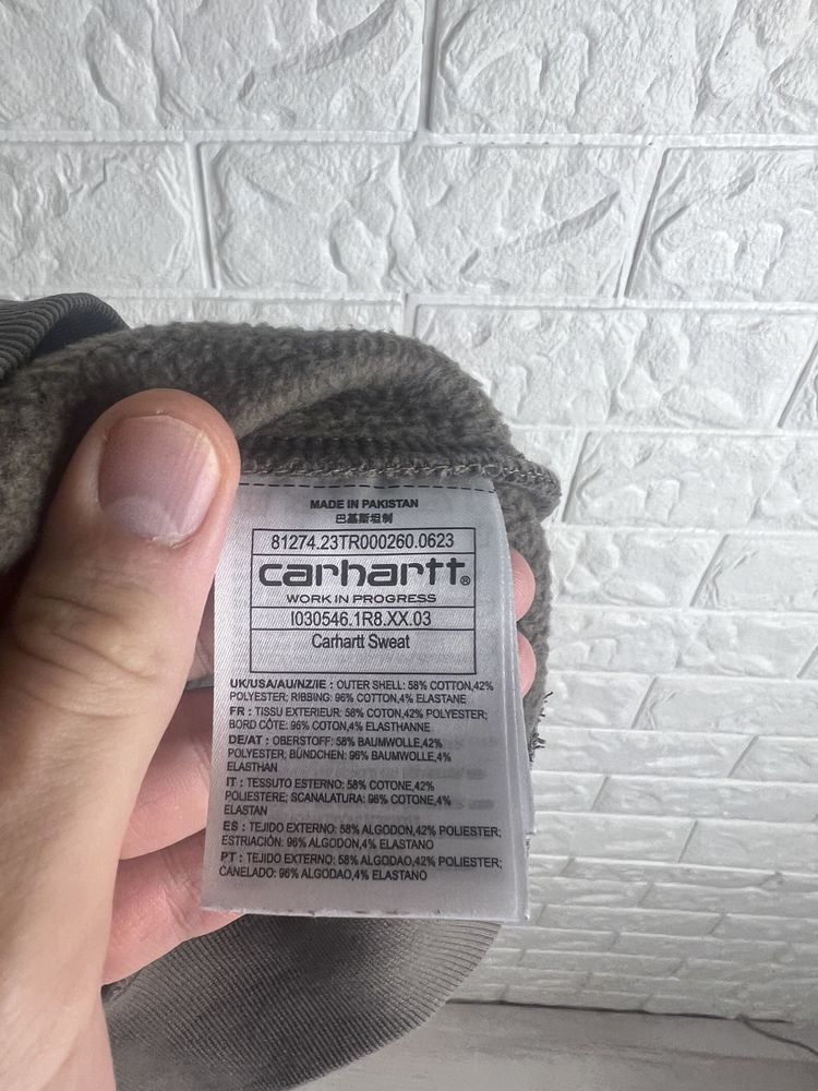Свитшот Carhartt худи кархат реп y2k og sk8 rap хип хоп стрит арт поп