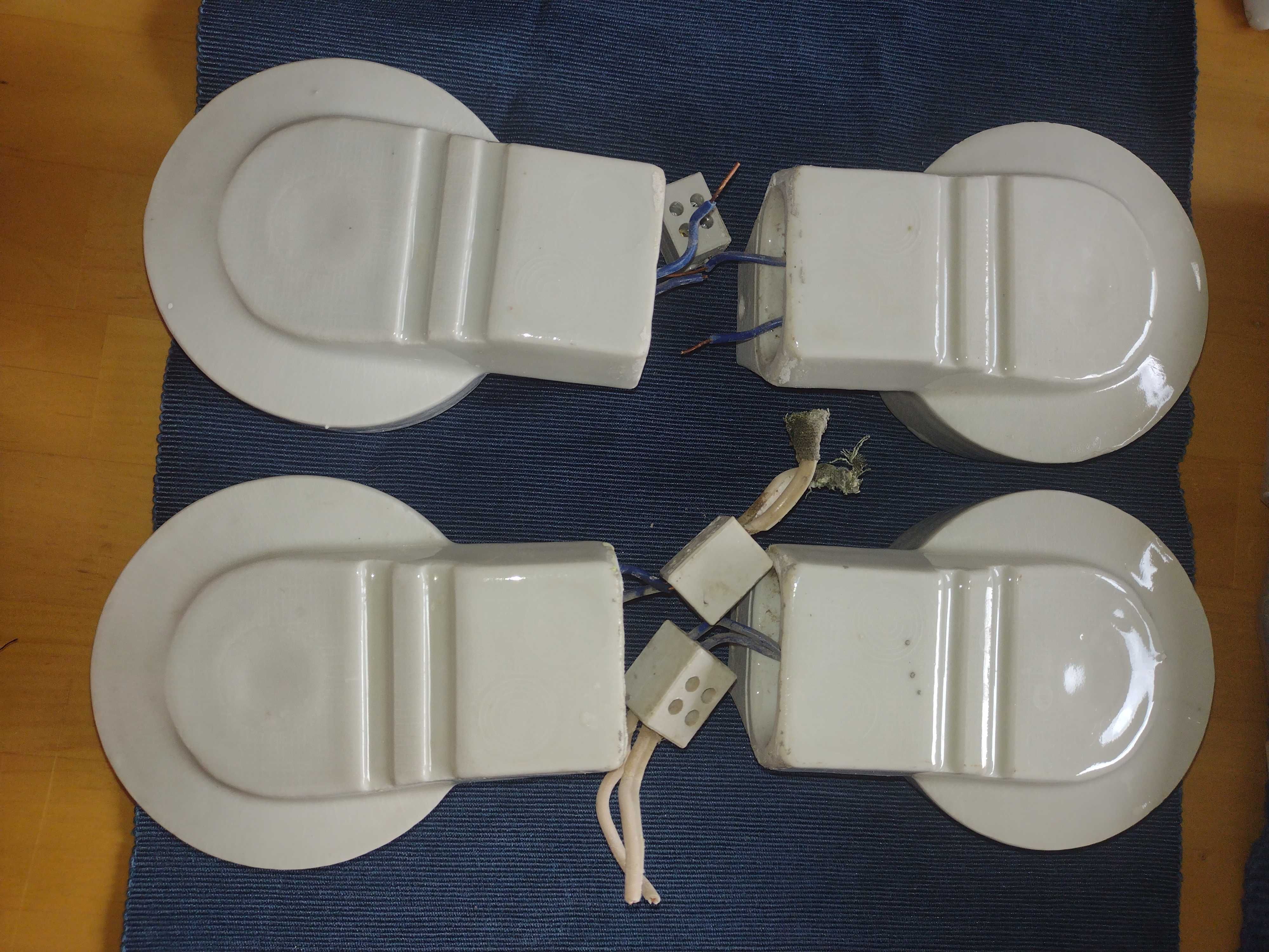 Lampy, szklane, ceramiczne, przemysłowe PRL