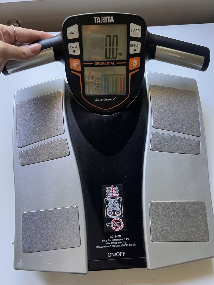 Tanita InnerScan V – Balança de composição corporal (como novo)