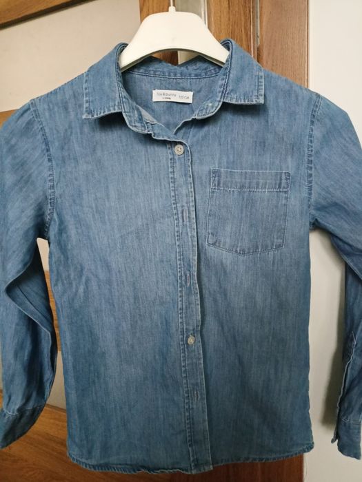 Koszula jeans dziewczęca Sinsay  rozm 122