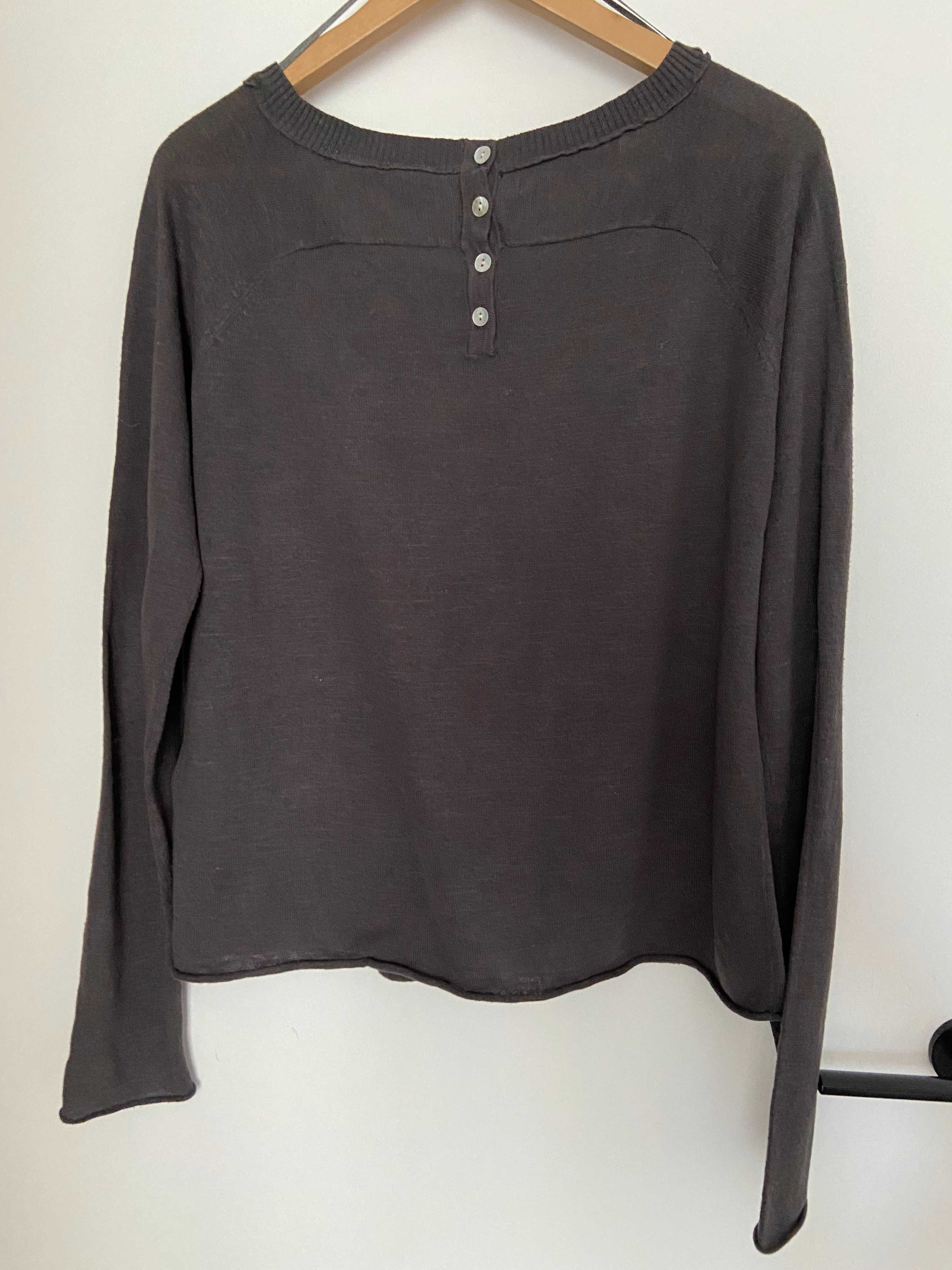 H&M Logg cienki sweter oversize rozm M