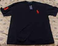Tshirt Ralph Lauren azul marinho nova tamanho XL