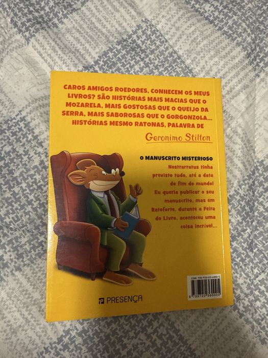 O manuscrito misterioso, geronimo stilton (1 livro)