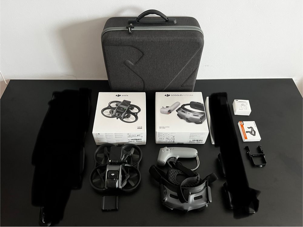 Zestaw DJI avata, fly more combo, gogle integra, remote controller 2