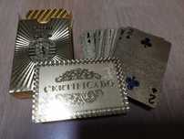 Colecção Cartas Futebol Ouro e Prata S.C.P