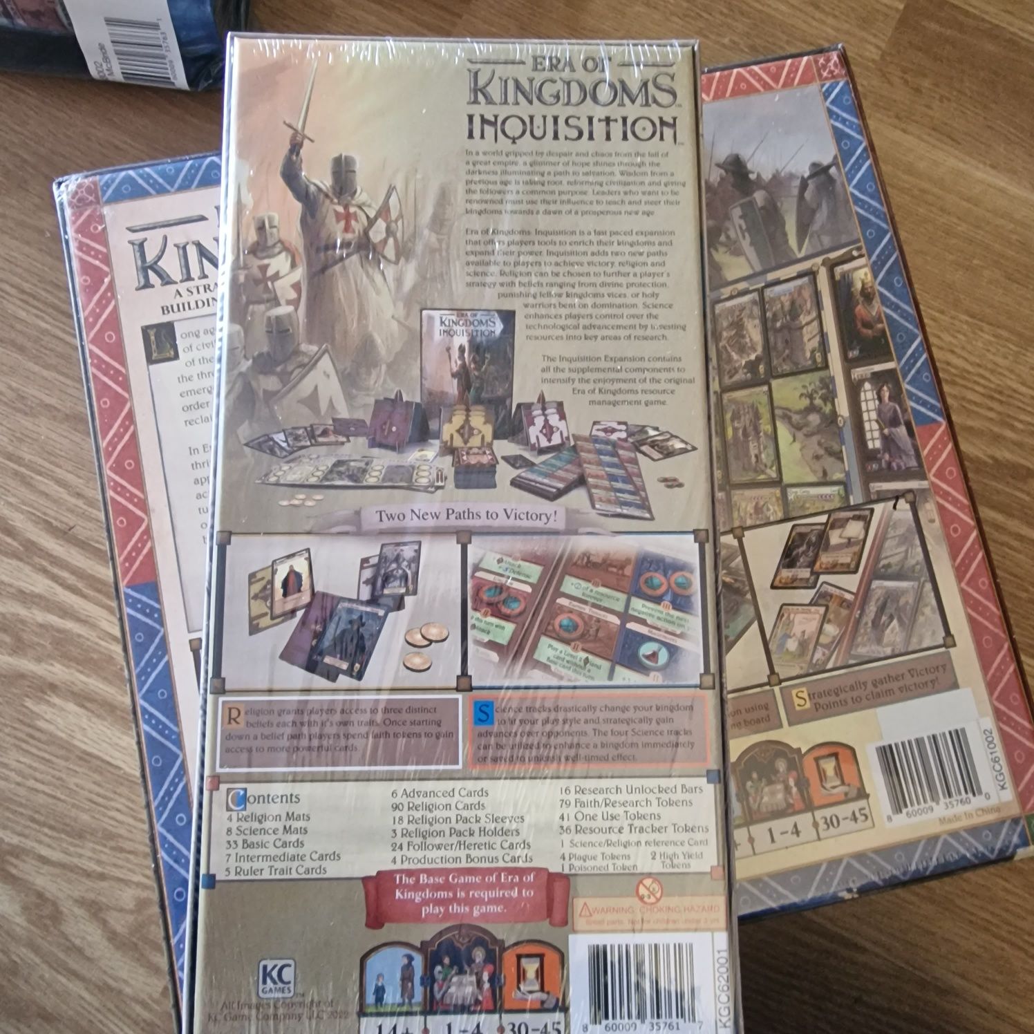 Boardgame: Era of kingdoms + Inquisition