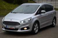 Ford S-Max 2,0TDCI BI-TURBO 210KM 2016r AUTOMAT Polski Salon Serwisowany Zadbany