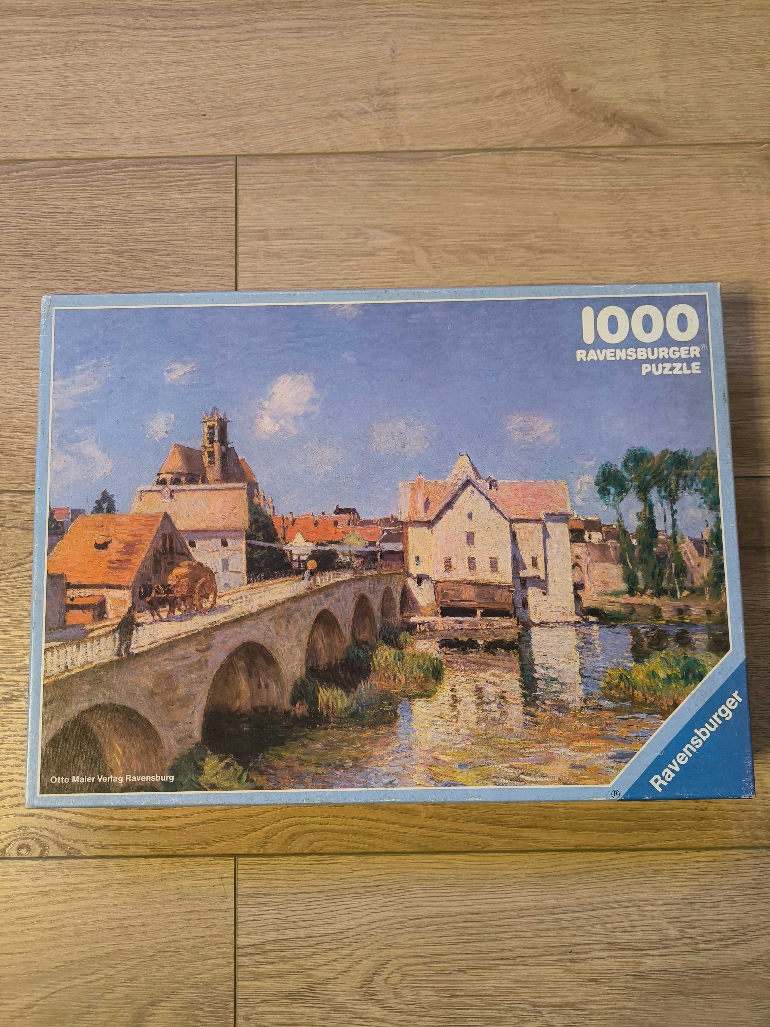 Puzzle Ravensburger 1000 A. Sisley - The Bridge (-1, element dorobiony