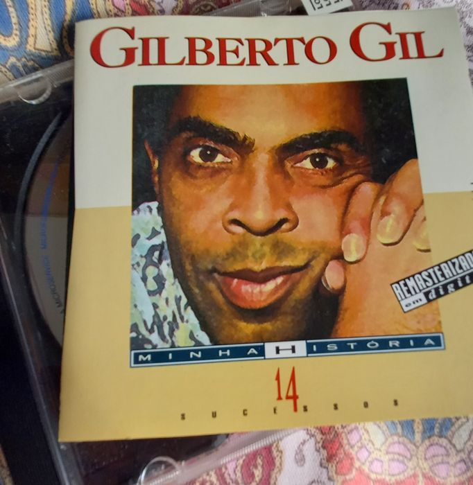 Cd de música brasileira Gilberto Gil