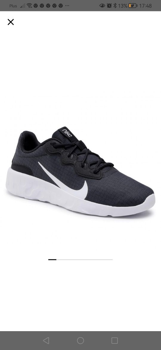 Nike 38,5/24,5 cm explorer Strada czarne sneakersy sportowe adidasy