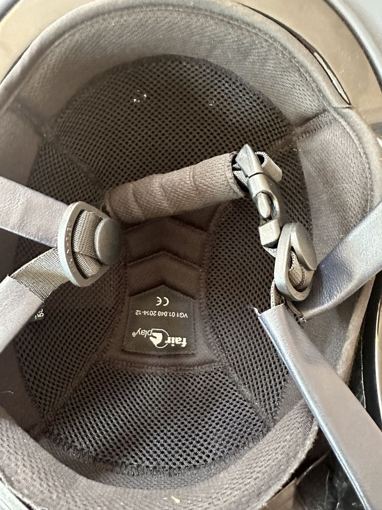 Kask jeździecki fair play rozmiar L (59-61 cm)