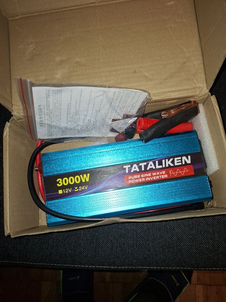 Инвертор 3000W, 24v