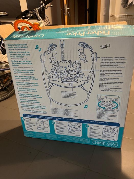 Saltitão Fisher Price