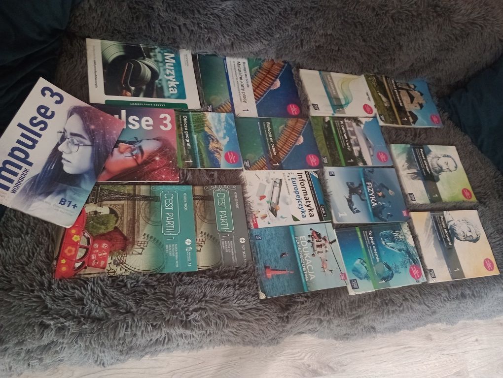Podręczniki książki ćwiczenia 1 klasa liceum