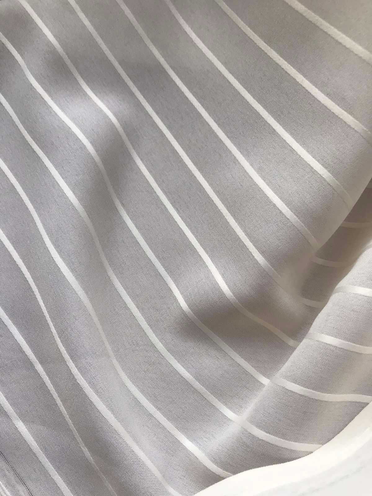 Рубашечный (для блузки) натуральный материал кремого цвета