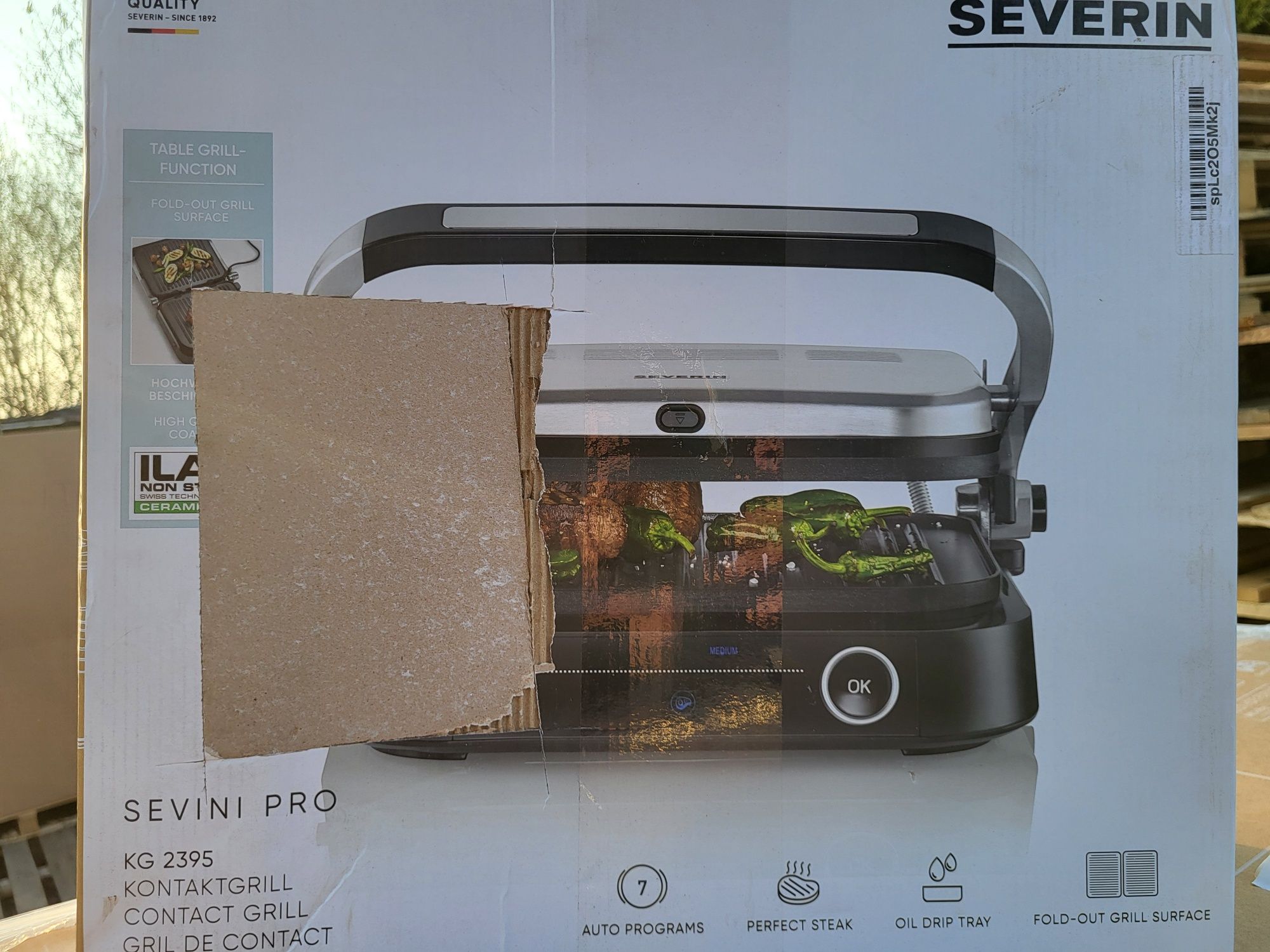 Grill elektryczny Severin KG 2395  Programy automatyczne