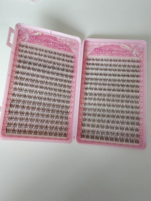 Rzęsy bondingowe kępki rzęs sztuczne rzęsy doklejane