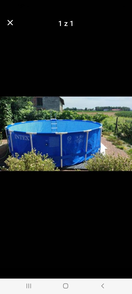 Basen intex 457x122