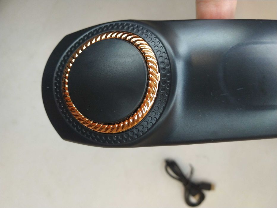 Wentylator na szyję regulacja prędkości mocny niebieski