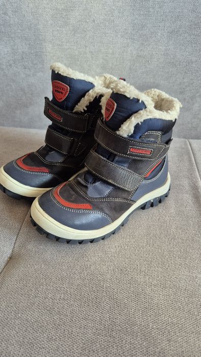 Lasocki trzewiki śniegowce zimowe kozaki skórzane watertex 28