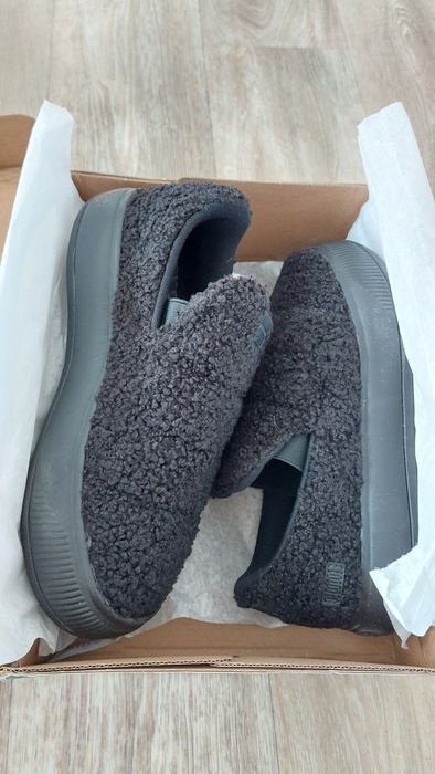 Теплі кросівки Puma Пума Suede Mayu Slip-On Platform Sneakers 40розмір