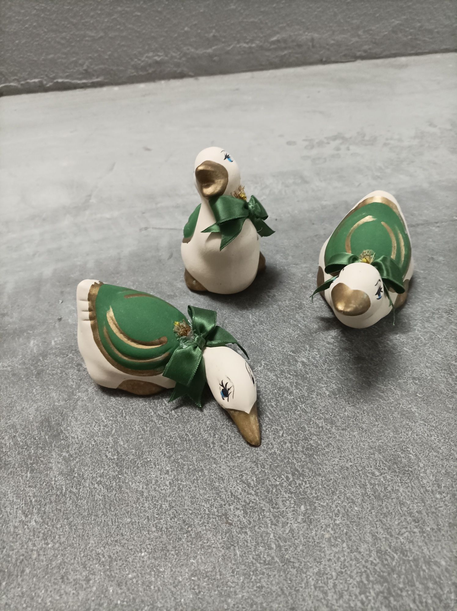 Conjunto de três patos