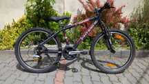 Aluminiowy dziecięcy rower Univega HT-240 24" Shimano, rama 14 cali