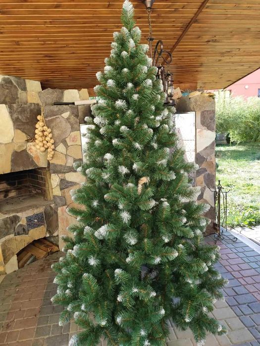 РОЗПРОДАЖ‼️ Ялинка штучна Ела заснежена 1.5,м Искусственная елка