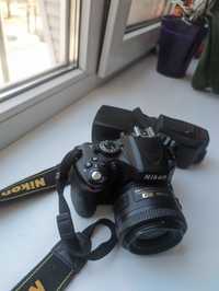 Nikon d5100 з об'єктивом DX  35mm 1.8g + спалах yn565ex