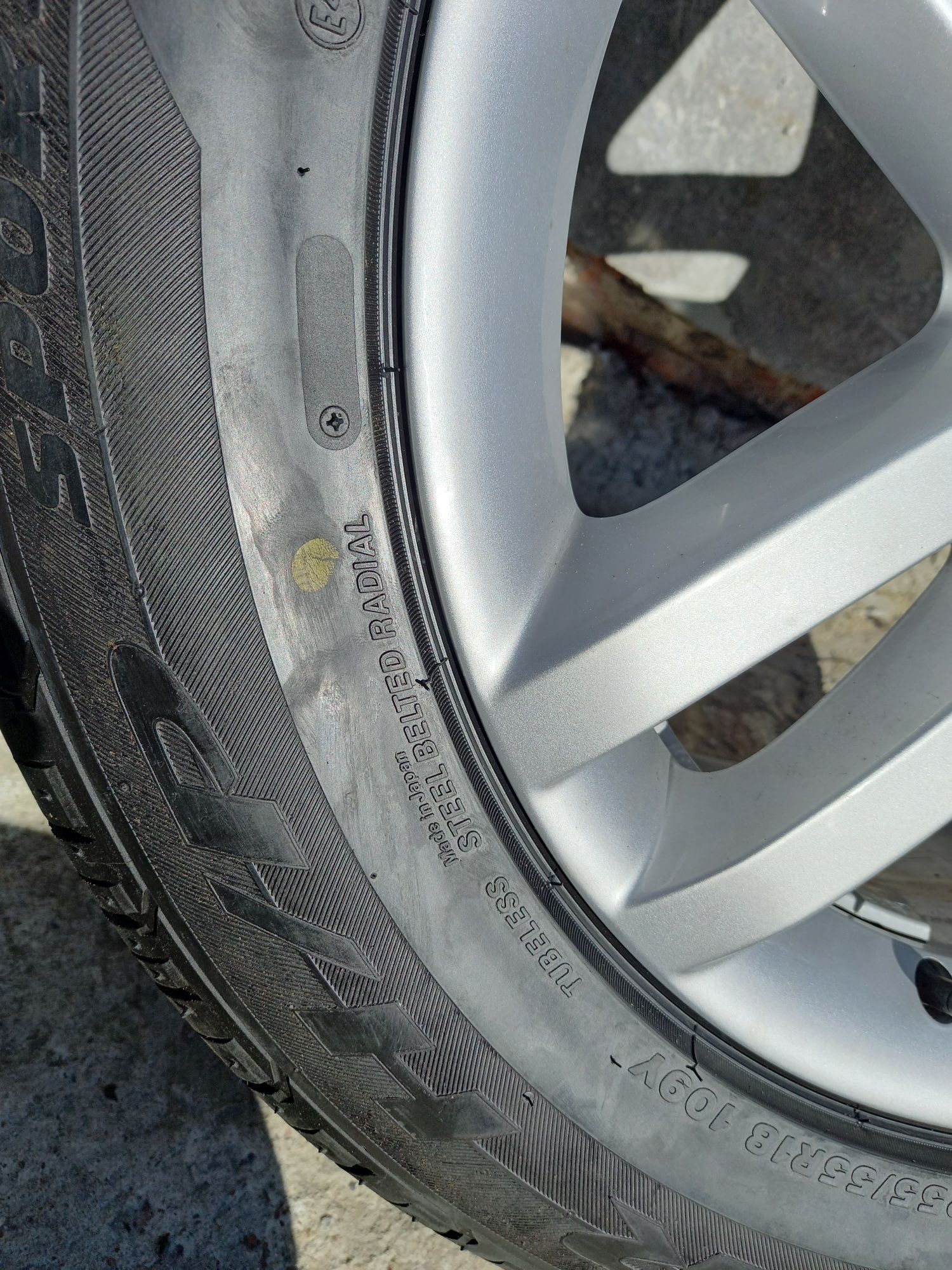 4L0601025B Ronal 5×130 R-18 Запаска докатка колесо Audi Q-7 255/55/18