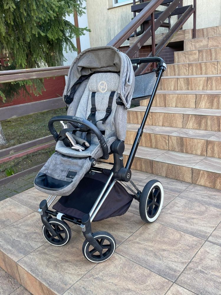 Cybex Priam Manhattan Grey + Gondola