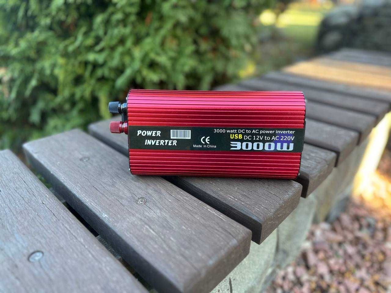 Преобразователь тока 12v - 220v 3000 ватт‼️ Инвертор аналог генератора