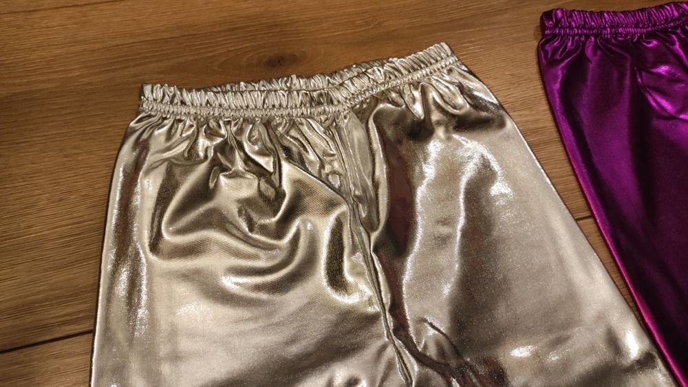 Zestaw nowe leginsy spodnie 6-7 lat 122cm