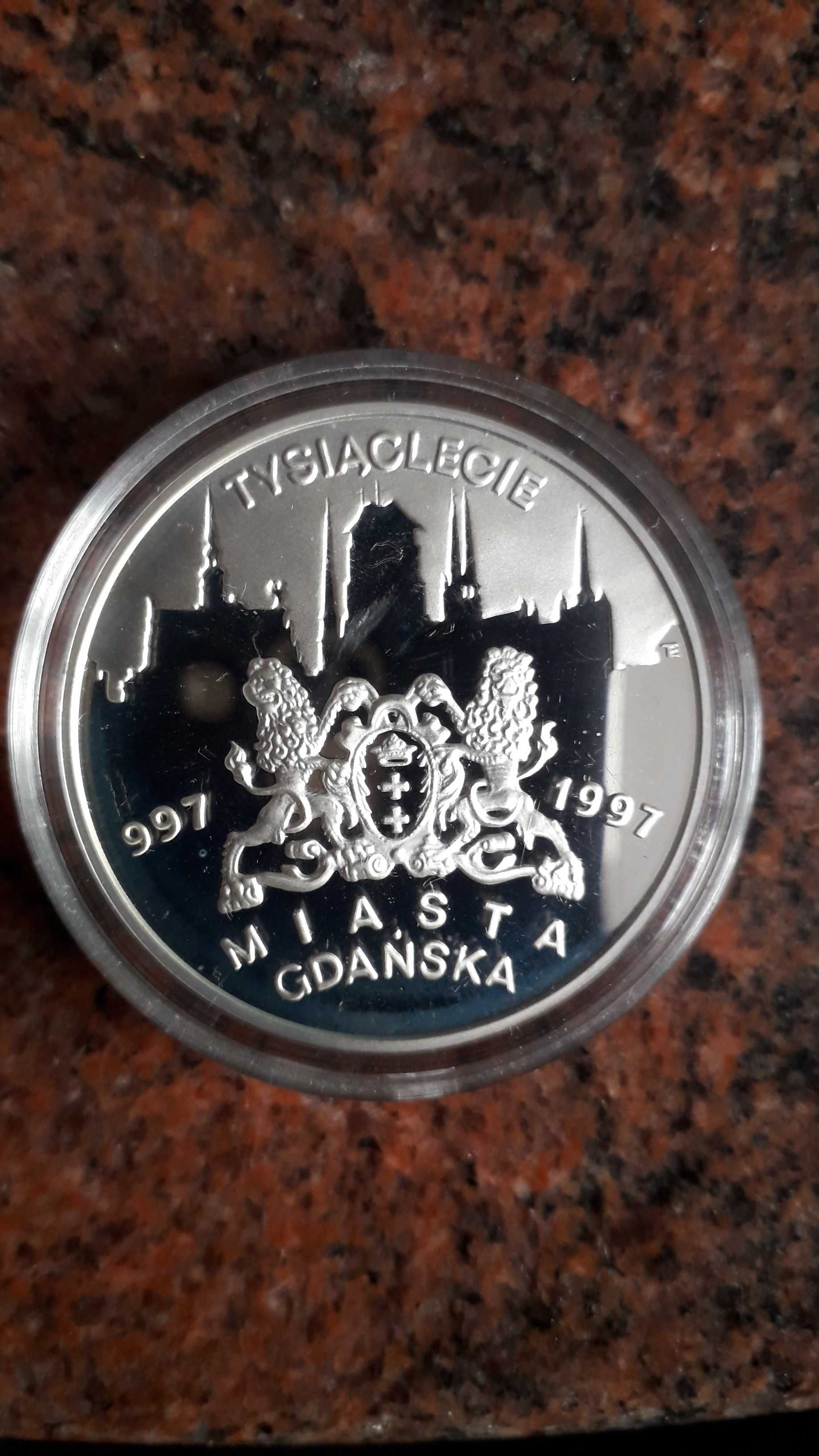 20 złotych tysiąclecie miasta Gdańsk