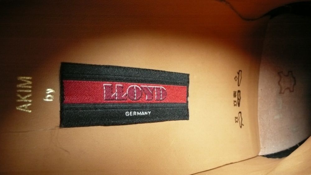 nowiutkie buty męskie LLOYD AKIM 45 10,5 nowe