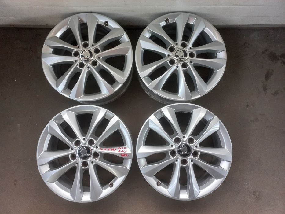 Alufelgi 17" 5x112 do Skoda