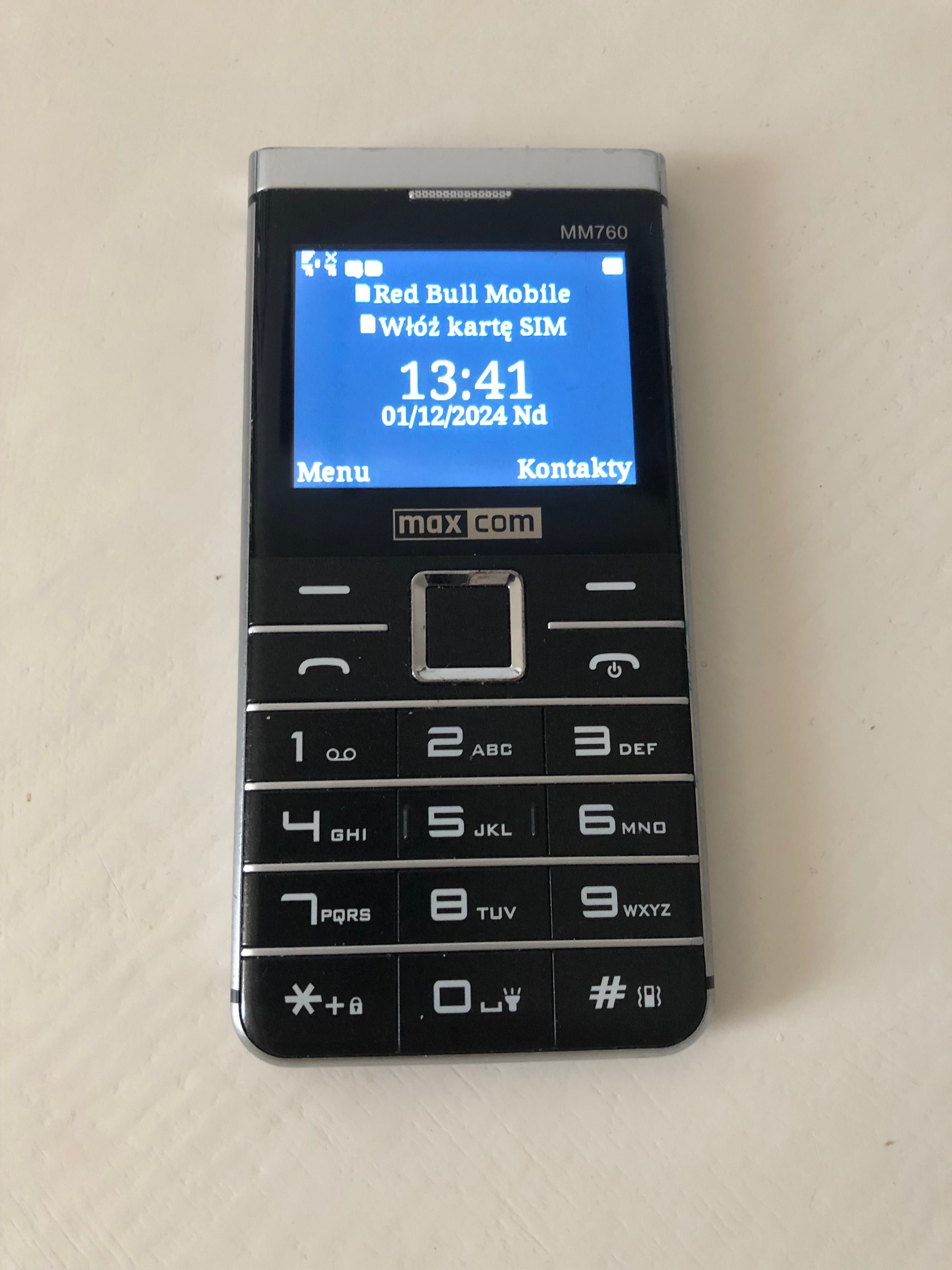 Telefon dla seniora Maxcom MM760 Okazja